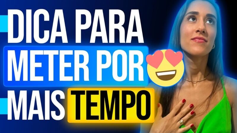 COMO FAZER PARA METER POR MAIS TEMPO