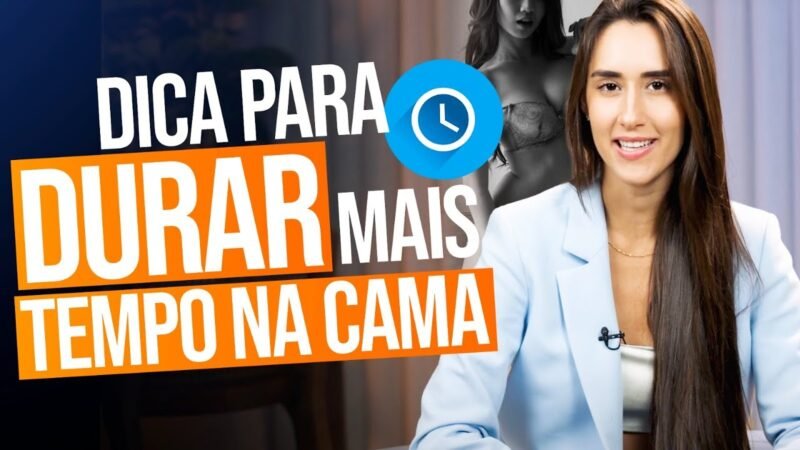 DICA PARA NÃO GOZAR RÁPIDO