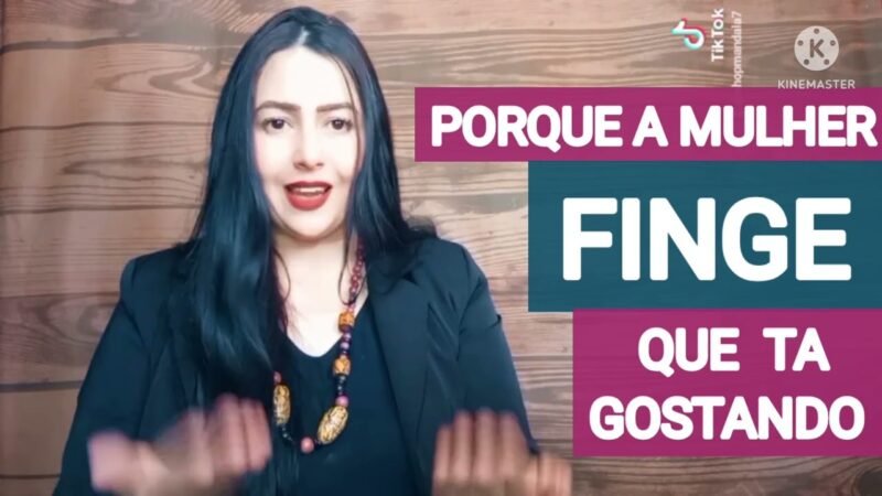 FINGIR PODE SER UM PÉSSIMO  SINAL ( Grazy Dutra)