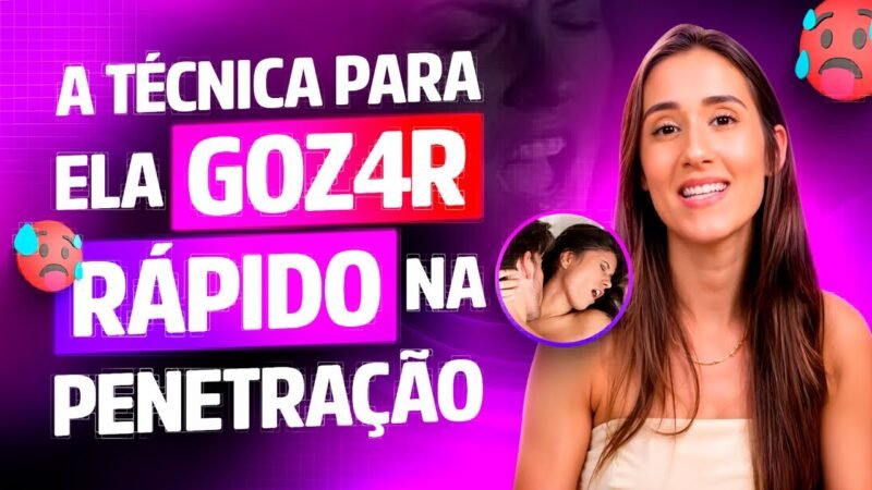 A técnica para ela g4zar rápido na penetr4ção