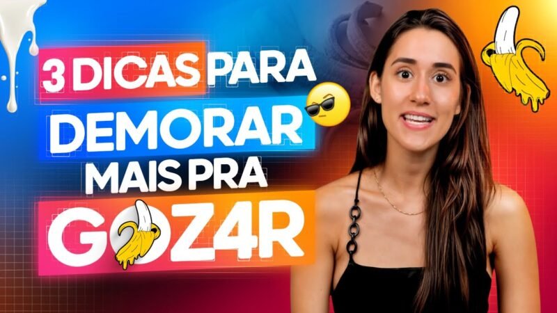 ⁠3 DICAS PARA DEMORAR MAIS PRA G0Z4R