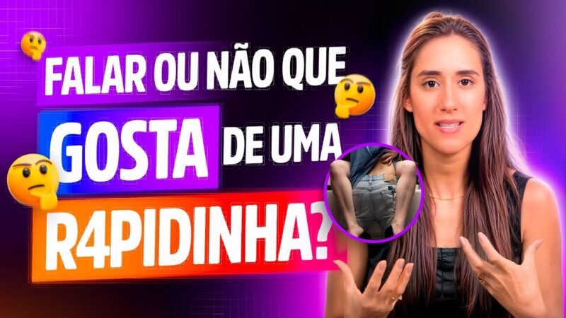 MULHER GOSTA DE RAPIDINHA OU S3XO DEMORADO?